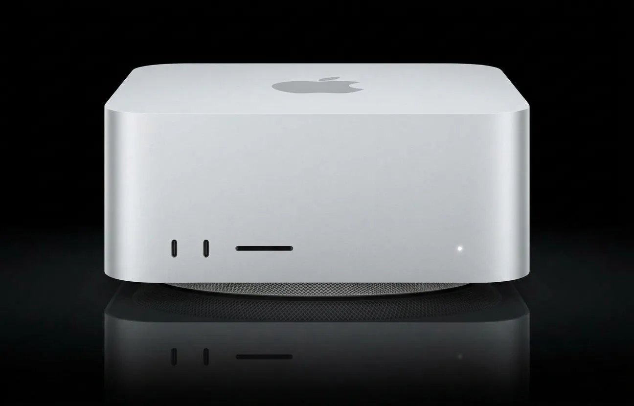 A Mac Studio running local AI models (MLX, Ollama, LM Studio) as a Circuit, reachable from a phone or tablet