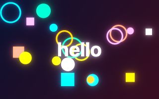 glow: Bright things shine and spread light around them.