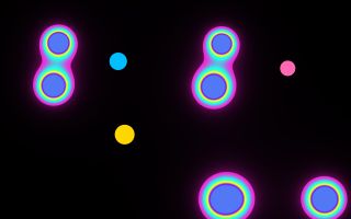 metaballs: Blobs that melt into each other when they meet: a lava lamp.