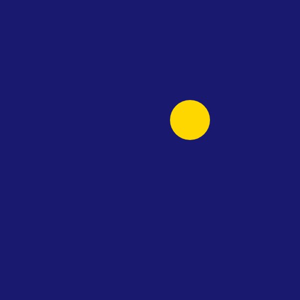 Follow: A circle you move: arrow keys, or hold the mouse or a finger on the picture.